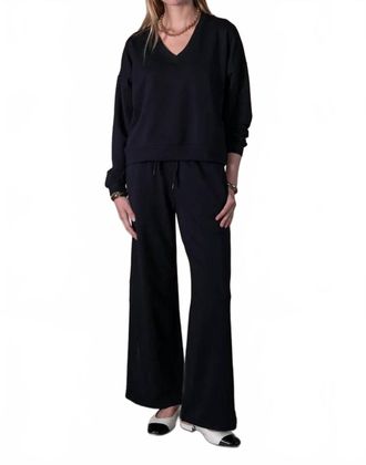 Anonym Apparel Nora Sweatshirt Pants In Noir
