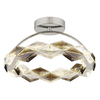 Globo Lighting Plaf&oacute;n - Karilion - Cromo - Metal - &Oslash; 37cm - Led - 67318d