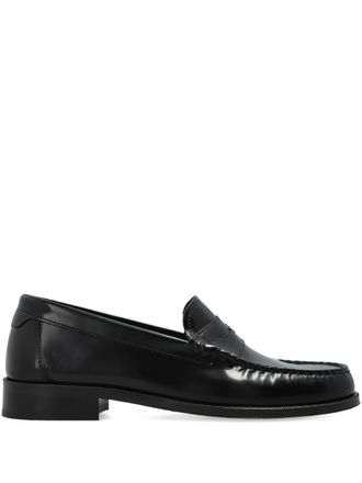 Furla black loafers