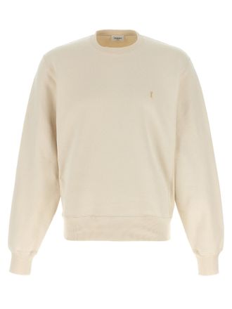 Saint Laurent Beige Cotton Mens Sweatshirt