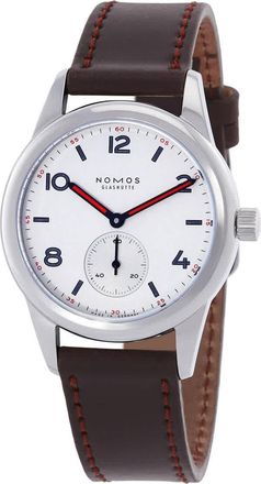 NOMOS Glash&uuml;tte Club Hand Wind White Dial Watch 703.1