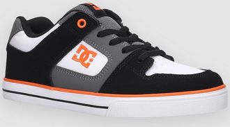 DC Pure Elastic Kids Zapatillas de Skate gris