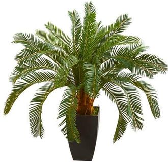 Nearly Natural 30-in Cycas Artificial Plant in Green at Nordstrom