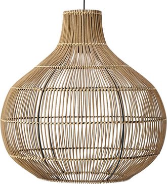 Light & Living L&aacute;mpara Colgante - Pacino - Natural - Rotan - &Oslash; - Light&living