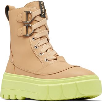 Sorel Caribou X Waterproof Leather Lace-Up Boot in Canoe/Tippet at Nordstrom Rack, Size 10