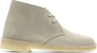 Clarks Clarks ORIGINALS Womens Desert Boots, Beige Sand Suede, 4 UK
