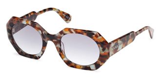 Max & Co. MO0115 55B Womens Sunglasses Tortoiseshell Size 51