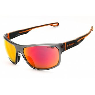 Carrera Red Mirror Wrap Mens Sunglasses CARRERA 4018/S0M9L/UZ 63