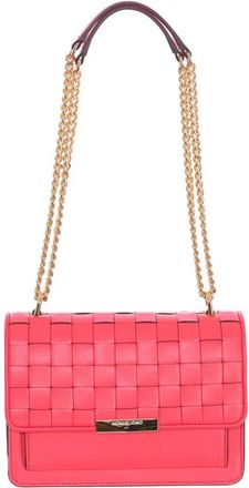 Michael Kors Schoudertas met Magneetsluiting - Dames - Schoudertassen - Roze - ONE Size - Polyester - Tassen