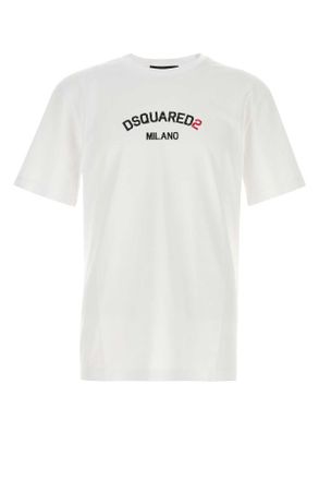 Dsquared2 White Cotton T Shirt