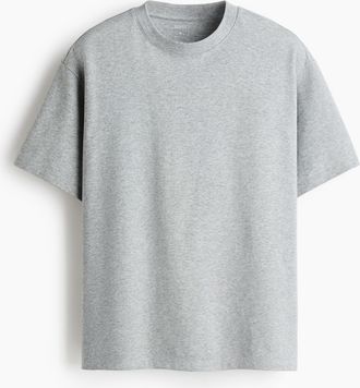 H&M Cooling T-Shirt in Relaxed Fit - Grau