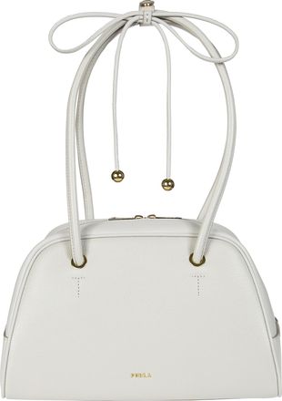 Furla Poppy M Bow Detail Dome Handbag