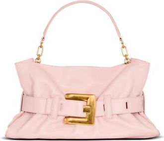 Balmain Medium Anthem bag in smooth leather in Pink at Nordstrom