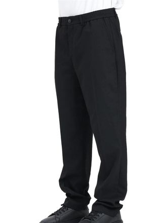 Selected Selected Trousers Blend Wool and Polyester - Black