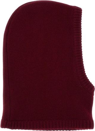 Lisa Yang Passamontagna - Dames - Hoeden - Rood - ONE Size - Kasjmier - Accessoires