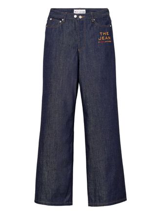 Marc Jacobs Jeans The Elisabeth con ricamo - Blu