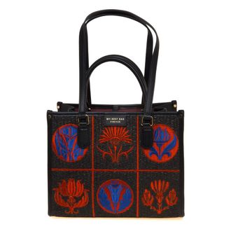 My Best Bags Firenze Atena Liberty Tote Bag - female - My Best Bags - Shopping Bags - Multicolor - ONE SIZE - Bags