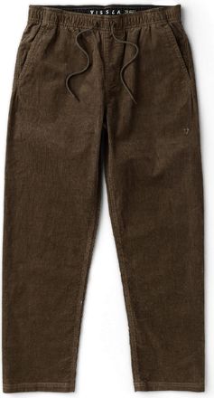 Vissla Mens No See Ums Cord Eco Elastic Pants Brown XL