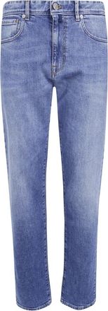 Incotex Slim-fit Jeans - Heren - Slim Fit Jeans - Blauw - W37 - Jeans