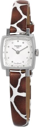 Tissot Lovely Giraffe Quartz Diamond Silver Dial Ladies Watch T058.109.17.036.00
