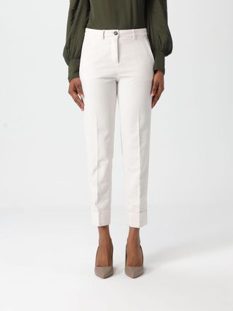 Mason's Pantaloni cropped Masons in misto cotone