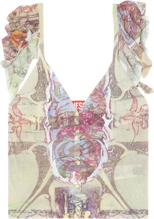 Diesel Top M-Fiore - Marrone