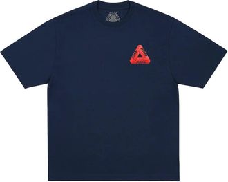 Palace T-shirt Fukuoka Tri-Ferg - Blu