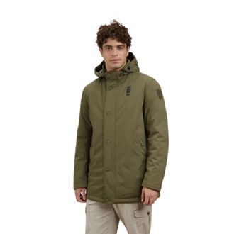 Blauer Parka Chester con cappuccio rimovibile - - Coats - Uomo - Verde - M
