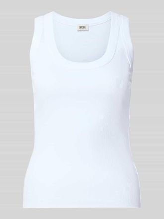 Drykorn Drykorn Tanktop in Ripp-Optik Modell TAVIRA in Weiss, Gr&ouml;&szlig;e XL