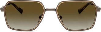 Michael Kors pilot-frame sunglasses - men - Metal - 57 - Green