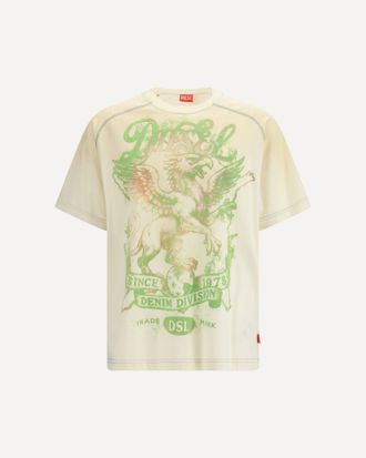Diesel T-Griffo T-shirt in organic cotton jersey Male L
