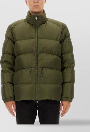 Moncler puffer jacket tuileries high collar