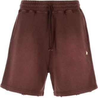 Golden Goose Korte Broeken, Heren, Rood, XL, Katoen, Bermuda Shorts