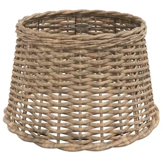vidaXL Paralume Da Soffitto Marrone &Oslash;45x28 Cm In Vimini - Vidaxl
