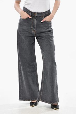 Etro Denim Straight Leg Jeans Stone Wash 32cm size 26