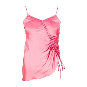 Liu Jo Mouwloze Top - Dames - Tops - Roze - Maat: XS Leer