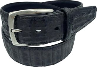 Paolo Vitale Accessoires - unisex - Riemen - Zwart - 85 CM - Leer - Accessoires