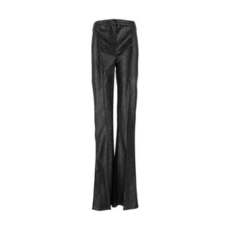 Elisabetta Franchi Mujer, Pantalones, Negro, Talla: L