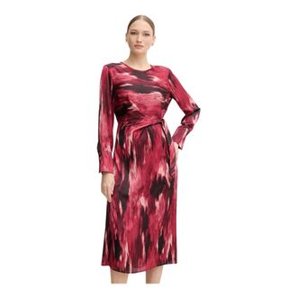 Joseph Ribkoff Vestido Estampado con Cintur&oacute;n de Lazo - Dresses - Mujer - Multicolor - XL
