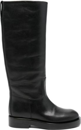 PARIS TEXAS Black Leather Boots