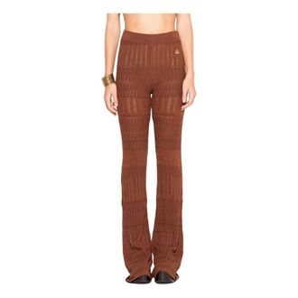 Akep Wide Trousers, female, Brown, Size: XS Wide Trousers