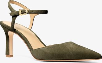 Michael Kors Amara Suede Slingback Pump