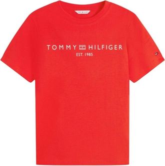 Tommy Hilfiger Mujer, Camisetas, Rojo, Talla: M