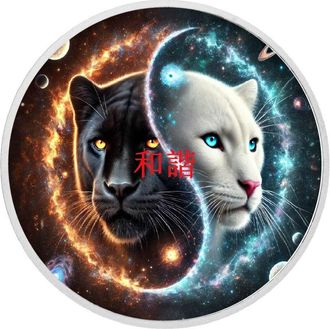 OEM Armon&iacute;a Gal&aacute;ctica: El Equilibrio De Los Opuestos 1 Oz Plata Coloreada