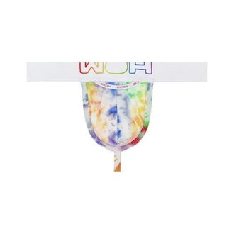 HOM WOH Sexy Fun Rainbow G-String in Multico Print at Nordstrom, Size Xx-Large