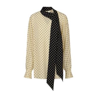 Valentino Dames, Blouses & Shirts, Veelkleurig, Maat: XL Zijde