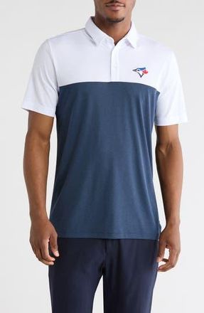 Travis Mathew Toronto Blue Jays Home Run Leader Polo in White/Navy at Nordstrom Rack, Size Xxx-Large