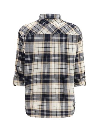 Barbour Womens Elishaw Check Shirt Lt Birchwood Tartan Cotton