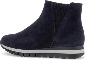 Gabor Schoenen, Dames, Blauw, 36 EU, Su&egrave;de, Sportieve Enkelboot
