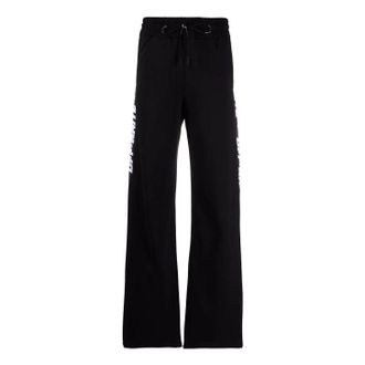 Off-white (WMNS) Off-White Active Logo Band Sport Pants Black OWVI010C99JER0011000